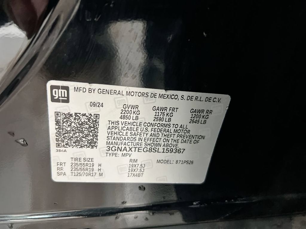 2025 Chevrolet Equinox RS