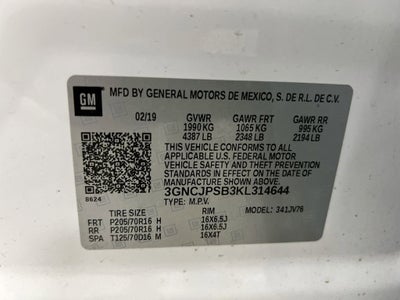 2019 Chevrolet Trax LT