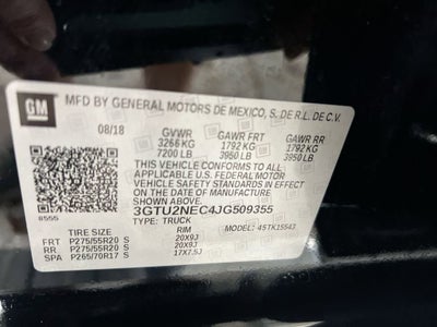 2018 GMC Sierra 1500 SLT