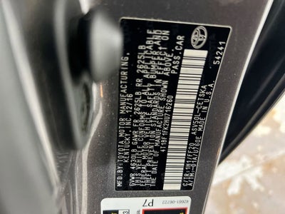 2017 Toyota Camry XLE