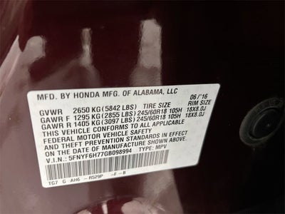 2016 Honda Pilot EX-L