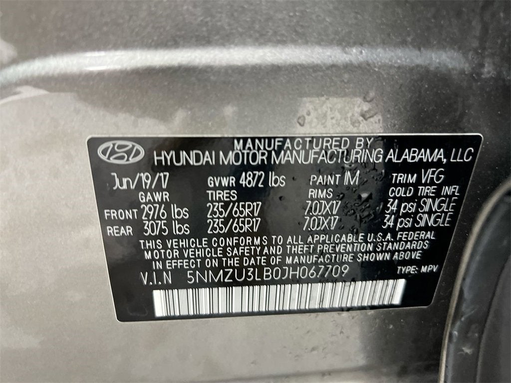 2018 Hyundai Santa Fe Sport 2.4L