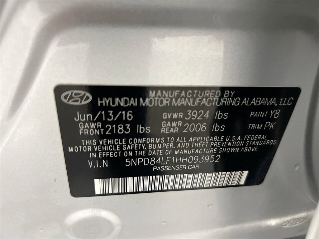 2017 Hyundai Elantra Limited