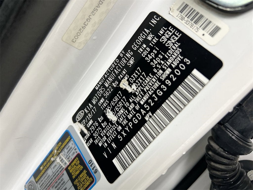 2018 Kia Sorento LX V6