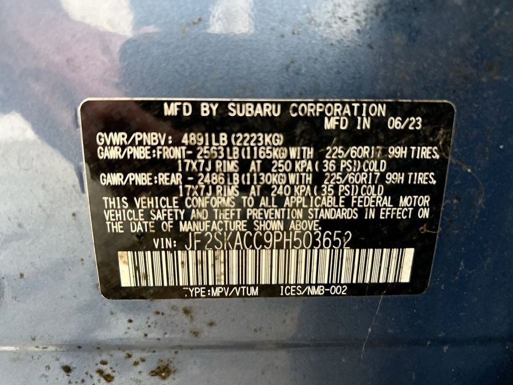 2023 Subaru Forester Base