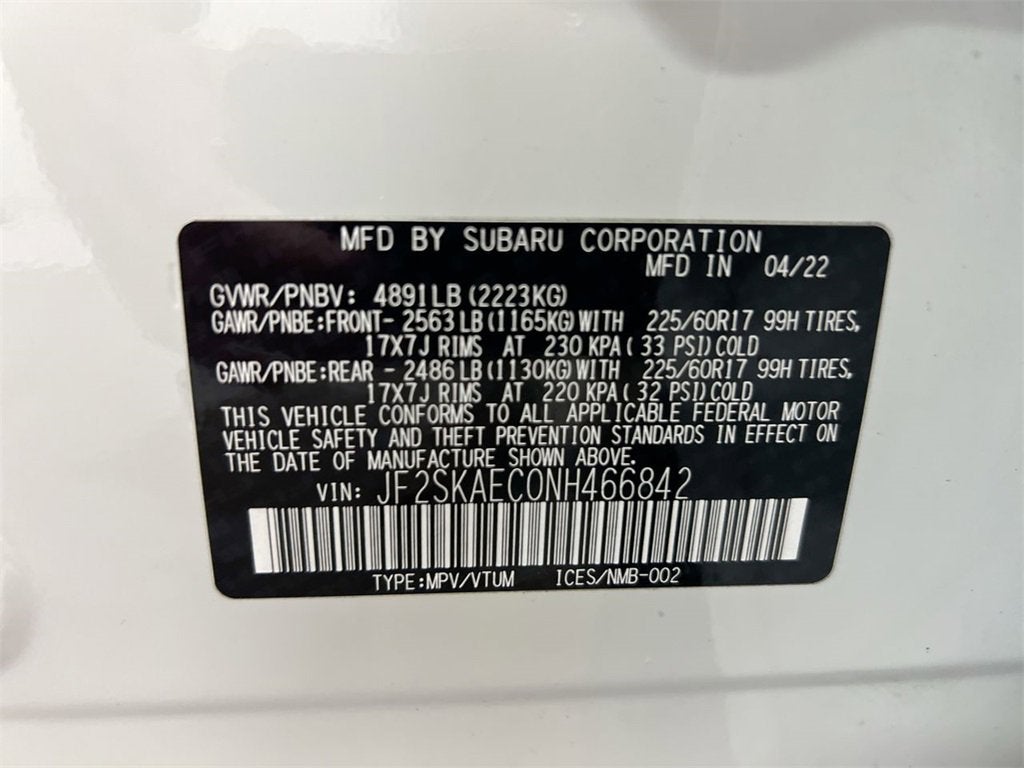 2022 Subaru Forester Premium