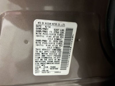 2014 Nissan Murano S