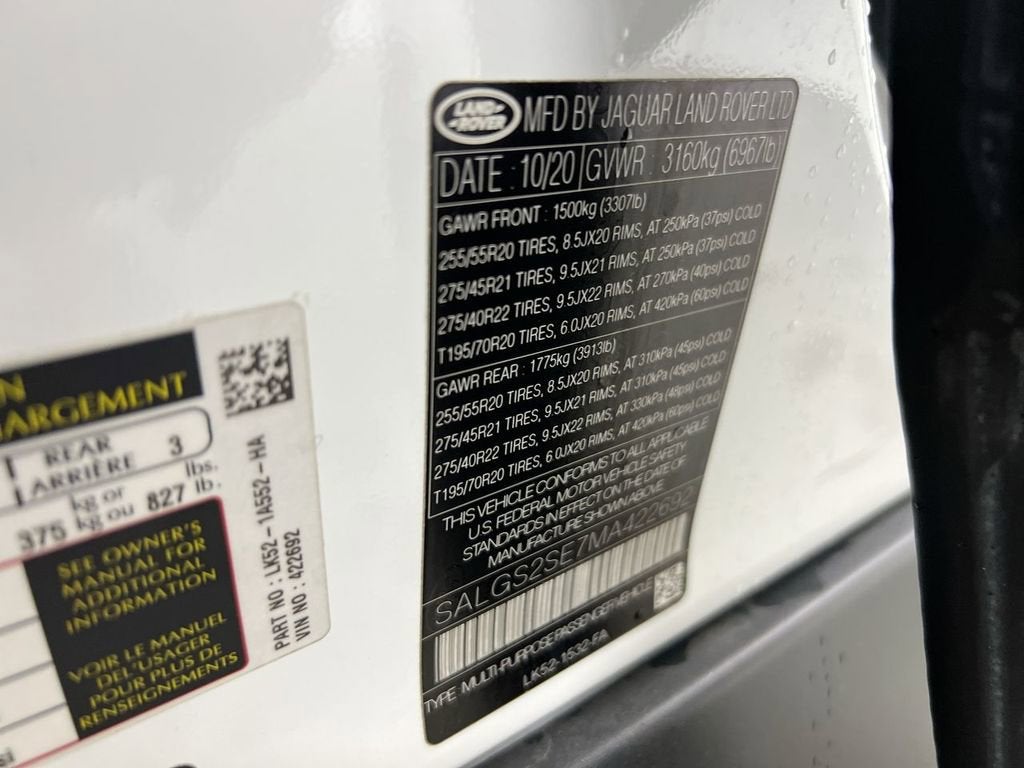 2021 Land Rover Range Rover P525 Westminster