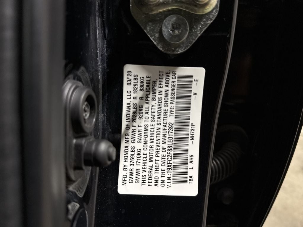 2020 Honda Civic Sport