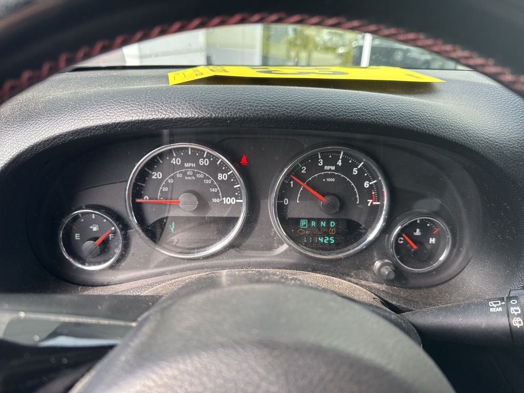 2012 Jeep Wrangler Unlimited Sahara Altitude