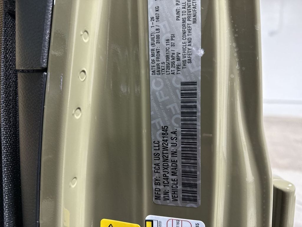 2026 Jeep Wrangler Willys