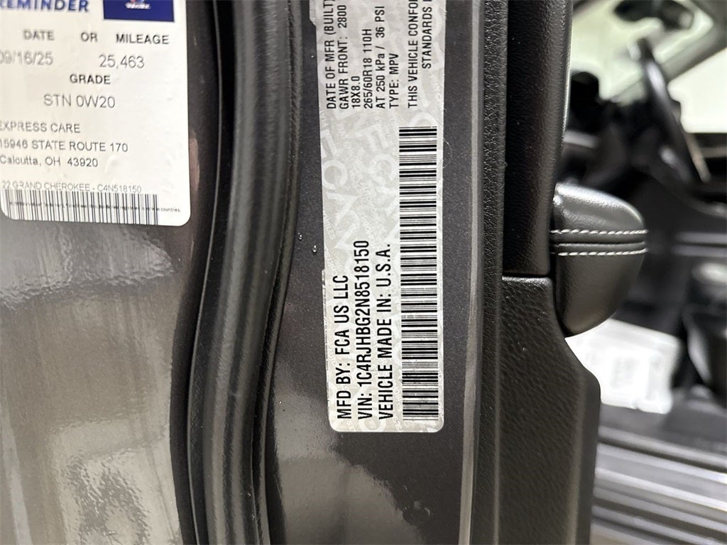 2022 Jeep Grand Cherokee Limited