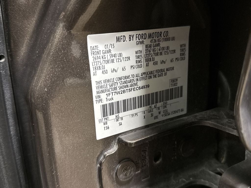 2015 Ford F-250SD Lariat