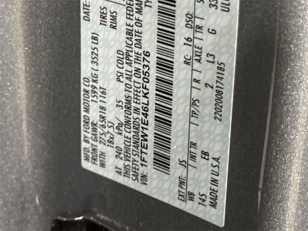 2020 Ford F-150 Lariat