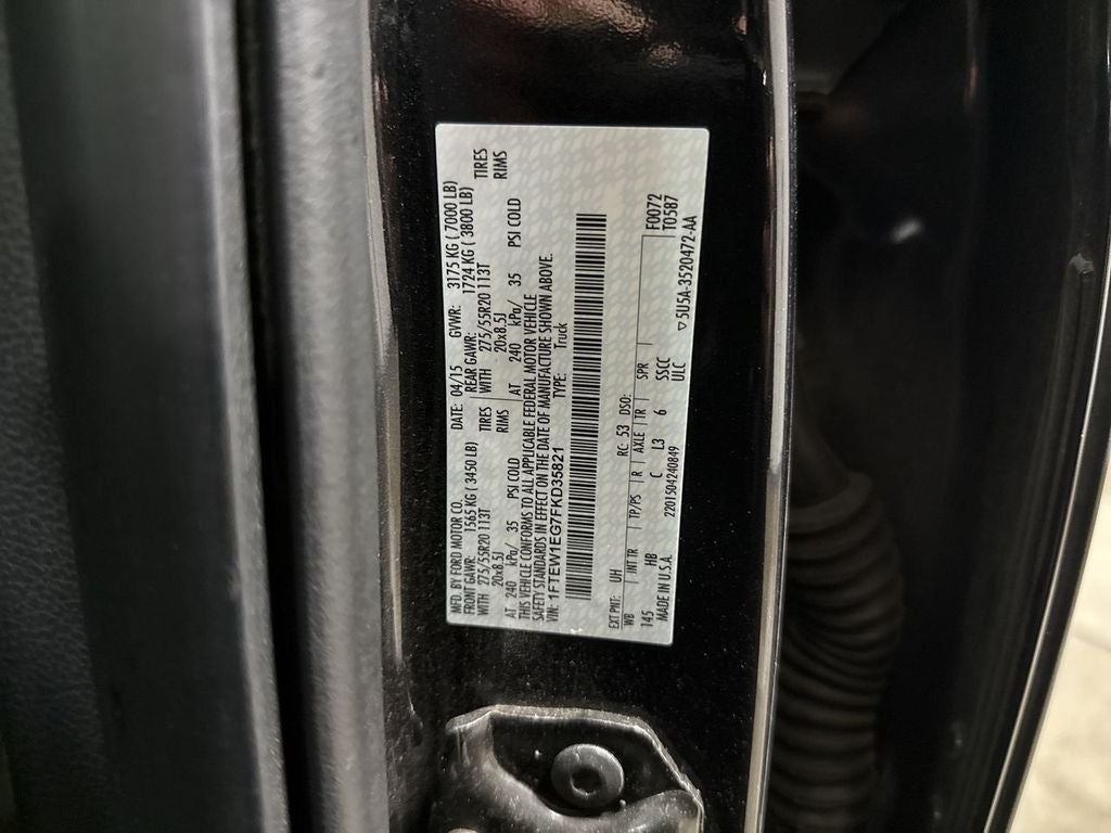 2015 Ford F-150 Lariat