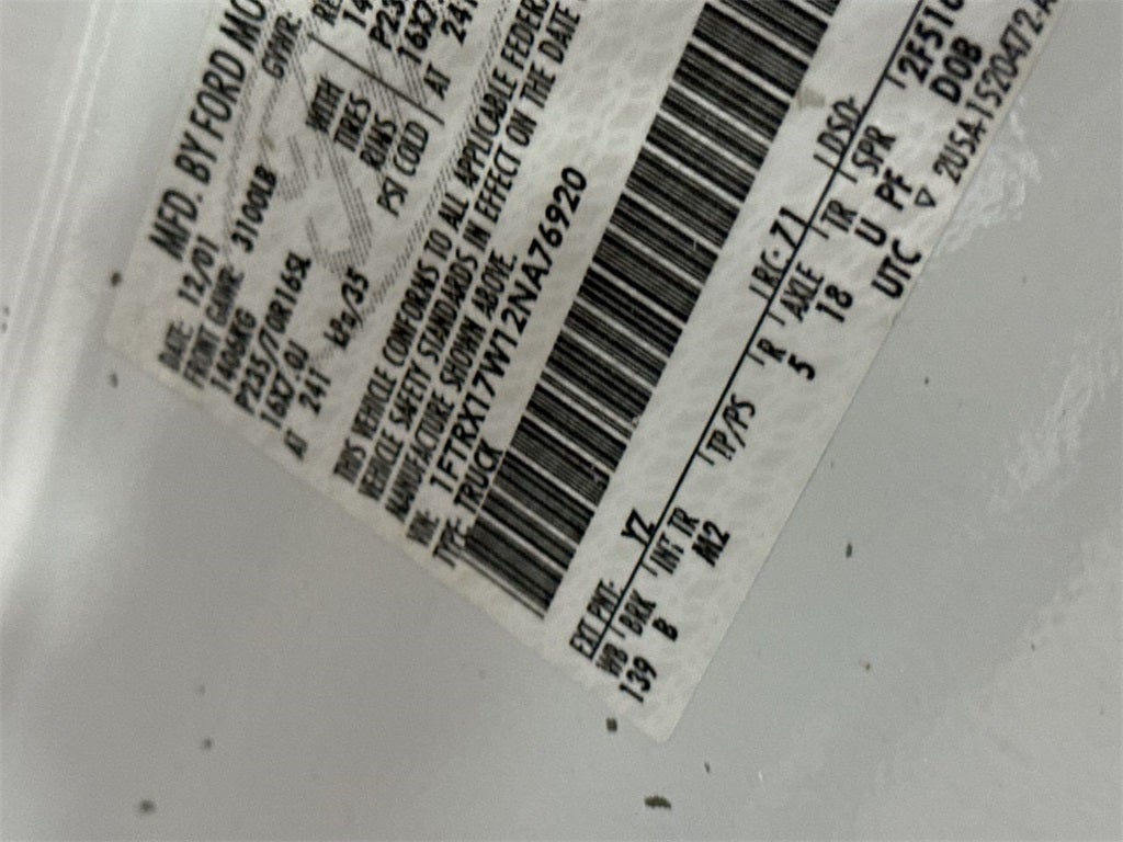 2002 Ford F-150 Lariat