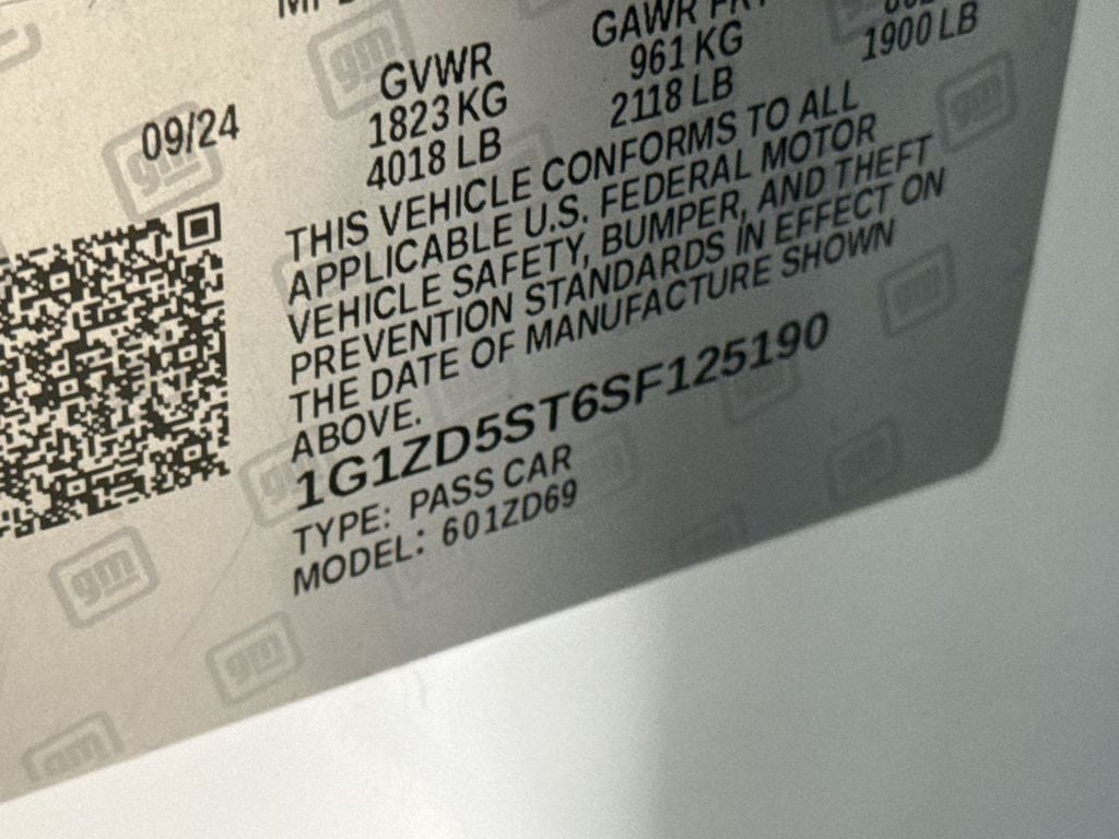 2025 Chevrolet Malibu LT