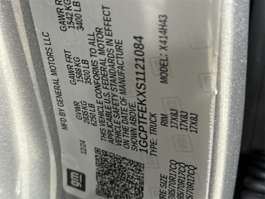 2025 Chevrolet Colorado ZR2