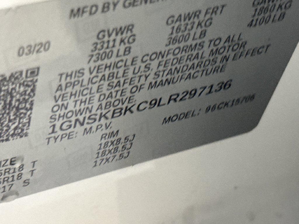 2020 Chevrolet Tahoe LT