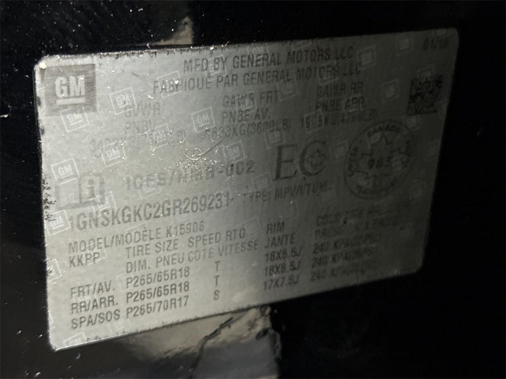 2016 Chevrolet Suburban LS