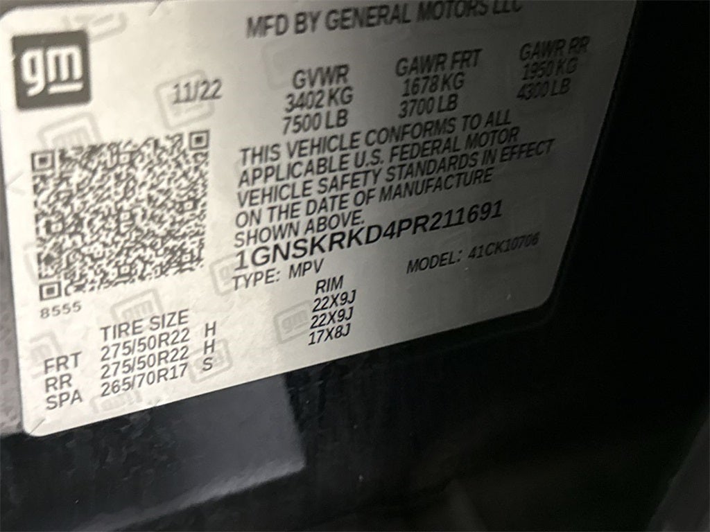 2023 Chevrolet Tahoe RST