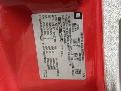 2013 GMC Sierra 2500HD Work Truck