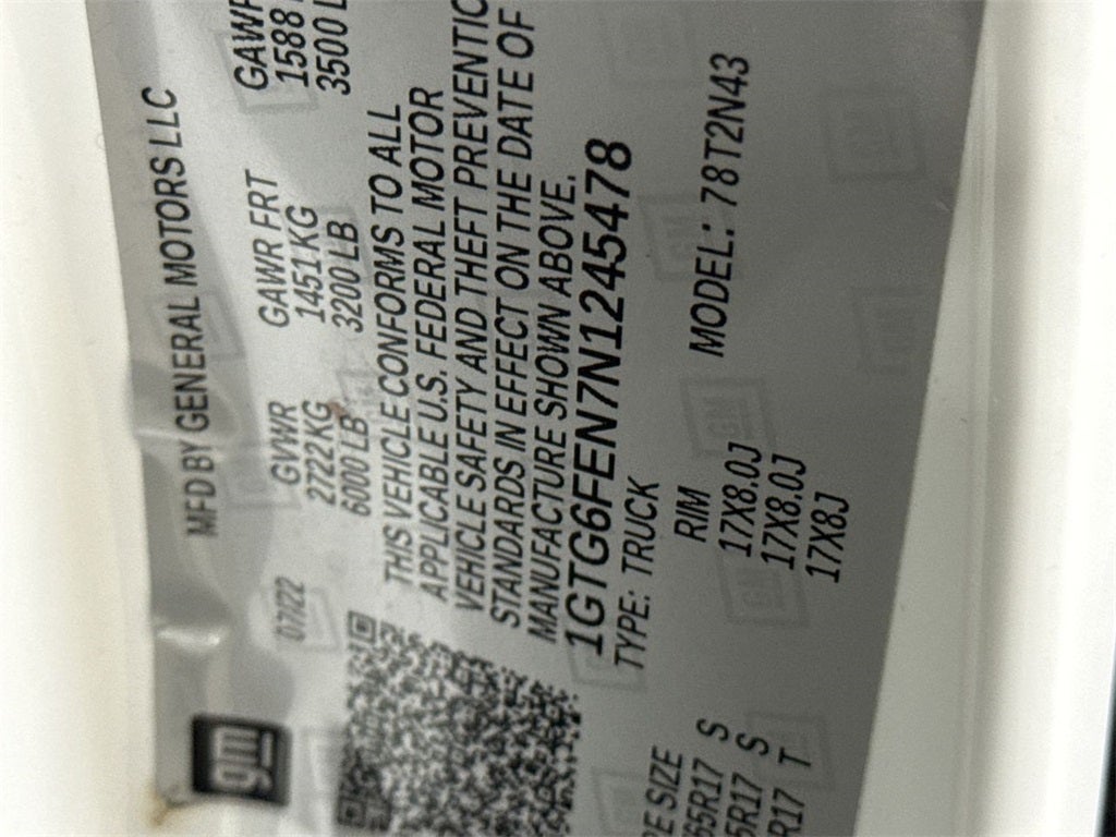 2022 GMC Canyon AT4 w/Cloth