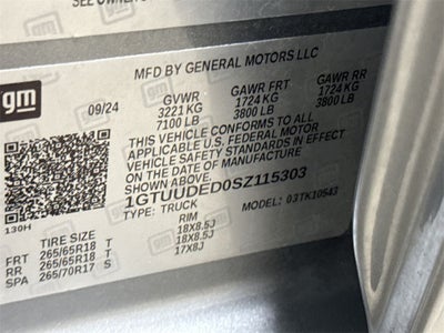 2025 GMC Sierra 1500 SLT