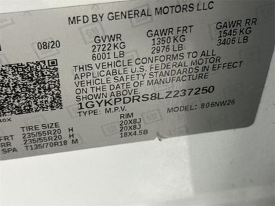 2020 Cadillac XT6 Premium Luxury