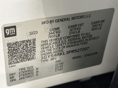 2023 Cadillac Escalade Premium Luxury