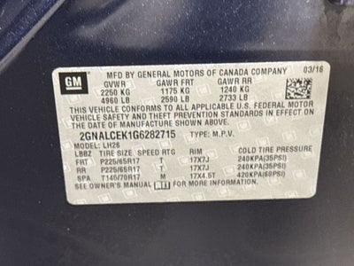 2016 Chevrolet Equinox LT