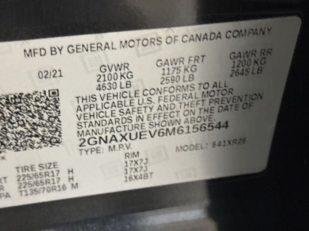 2021 Chevrolet Equinox LT