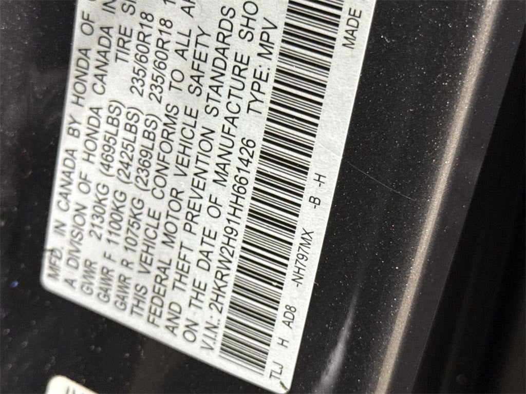 2017 Honda CR-V Touring