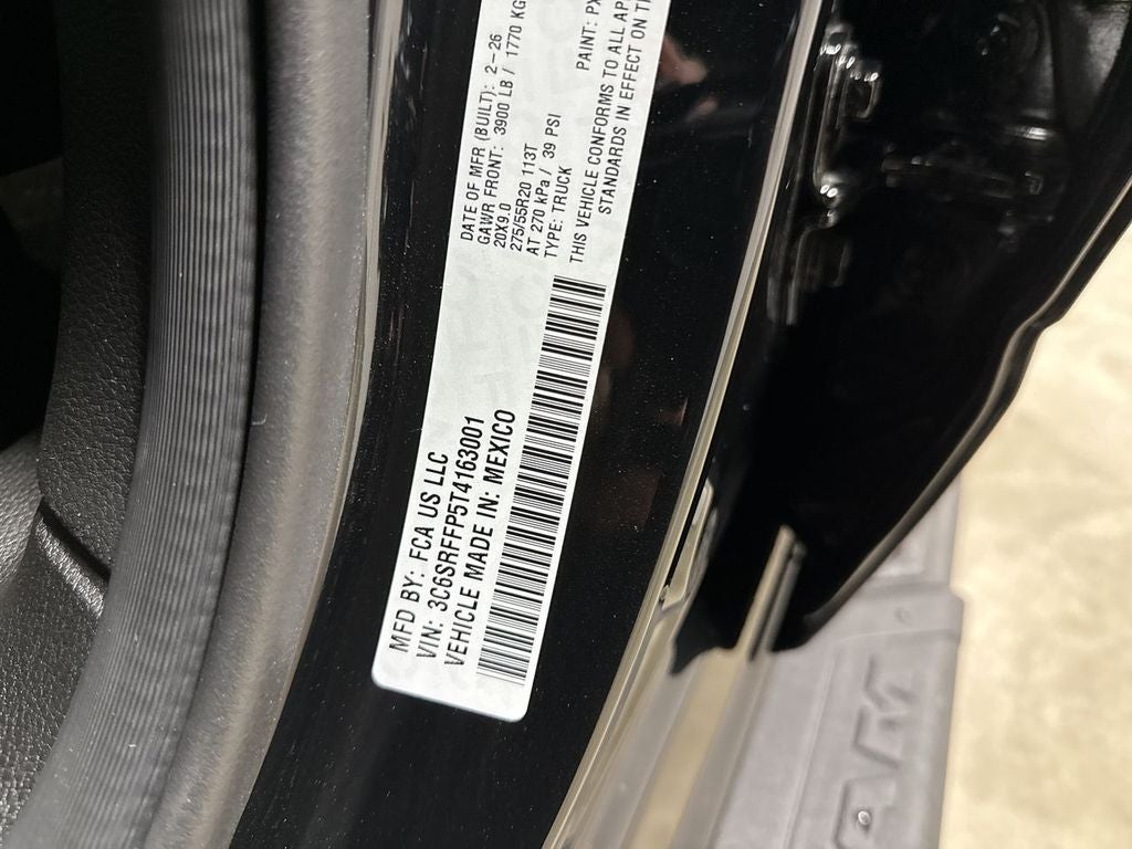 2026 RAM 1500 Big Horn/Lone Star