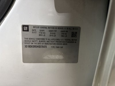 2017 Chevrolet Cruze LT