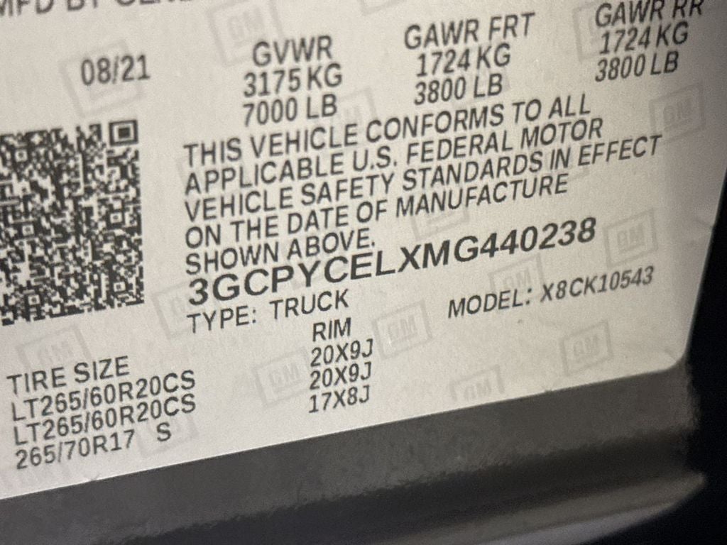 2021 Chevrolet Silverado 1500 Custom Trail Boss