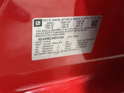 2017 Chevrolet Silverado 1500 LT