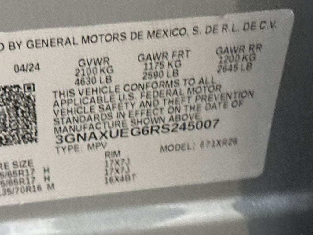 2024 Chevrolet Equinox LT