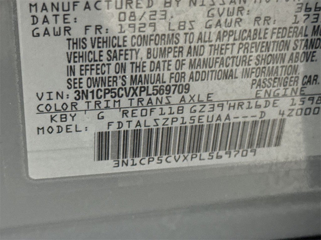 2023 Nissan Kicks SV