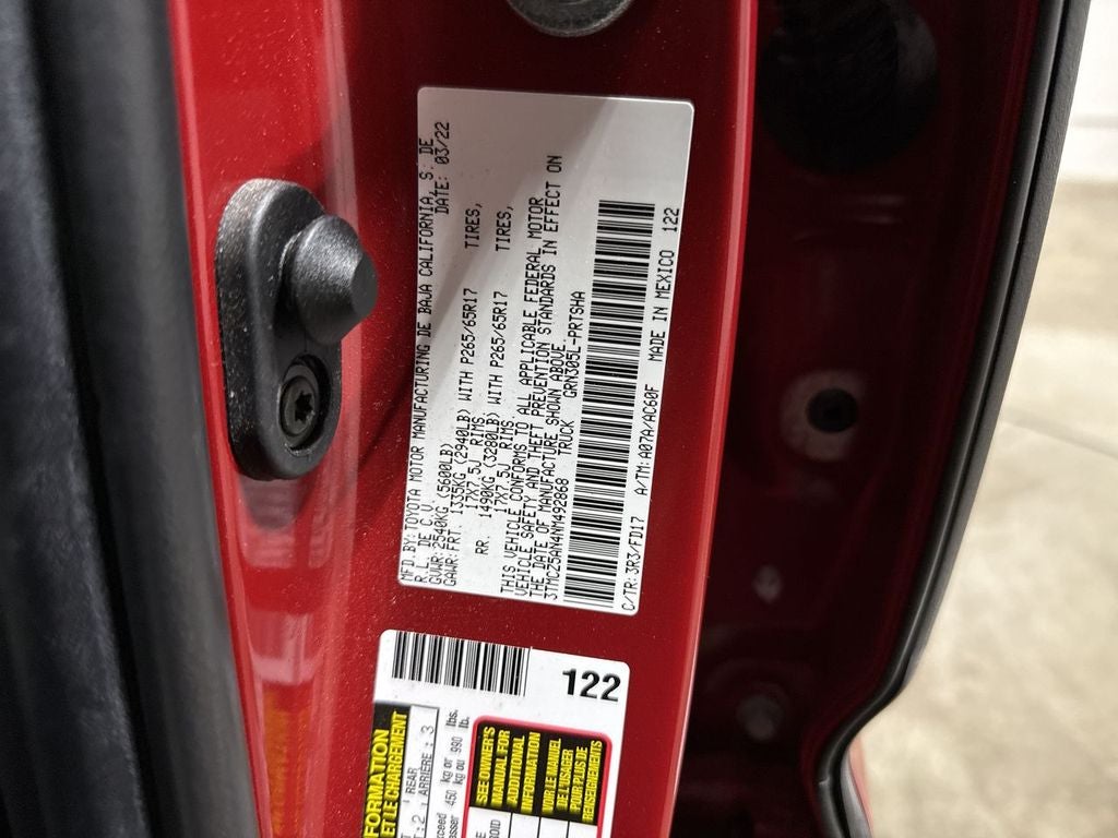 2022 Toyota Tacoma SR5