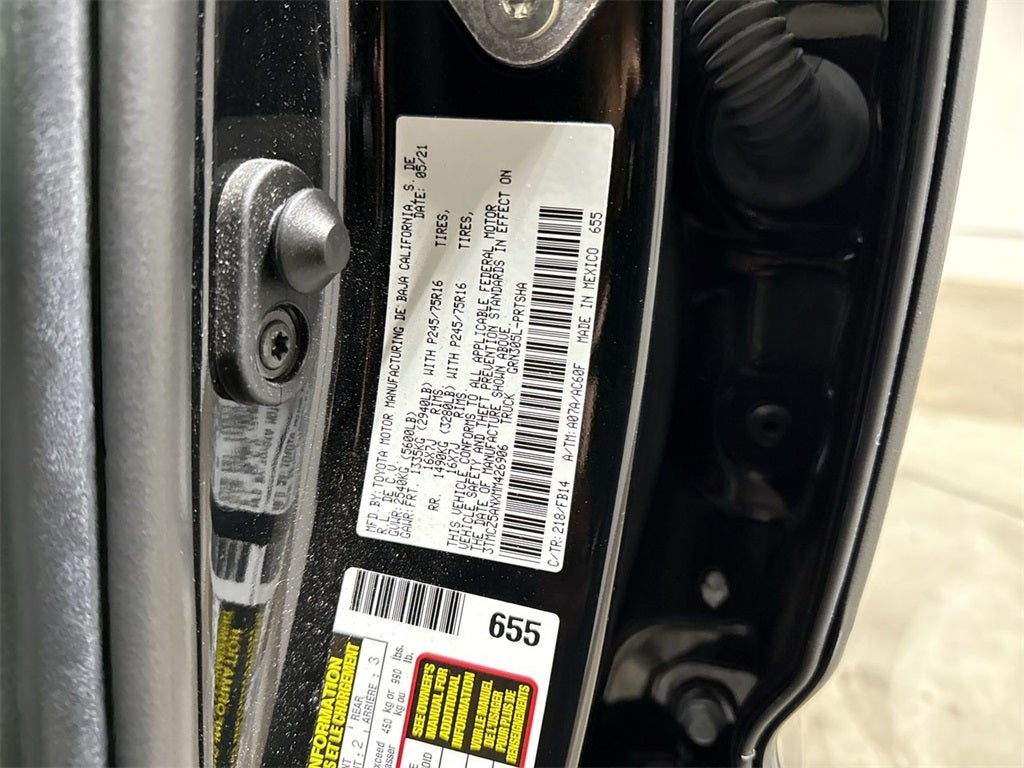 2021 Toyota Tacoma SR 4X4