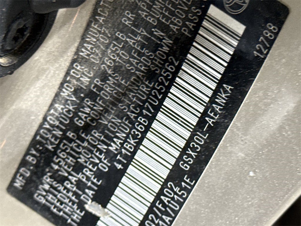 2007 Toyota Avalon XL