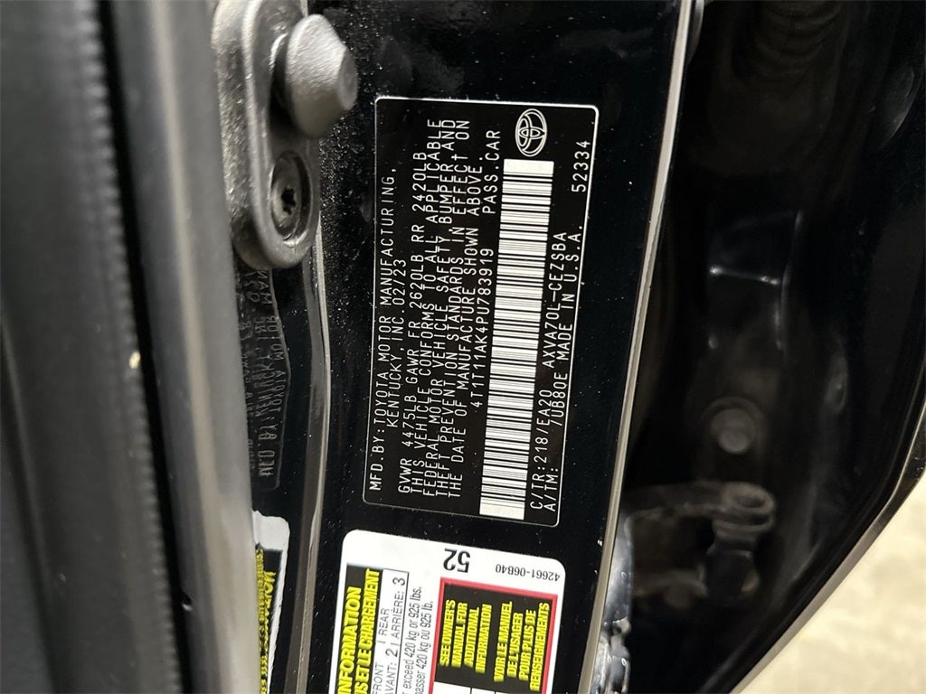 2023 Toyota Camry SE