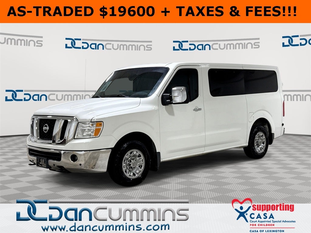 2017 Nissan NV Passenger SL
