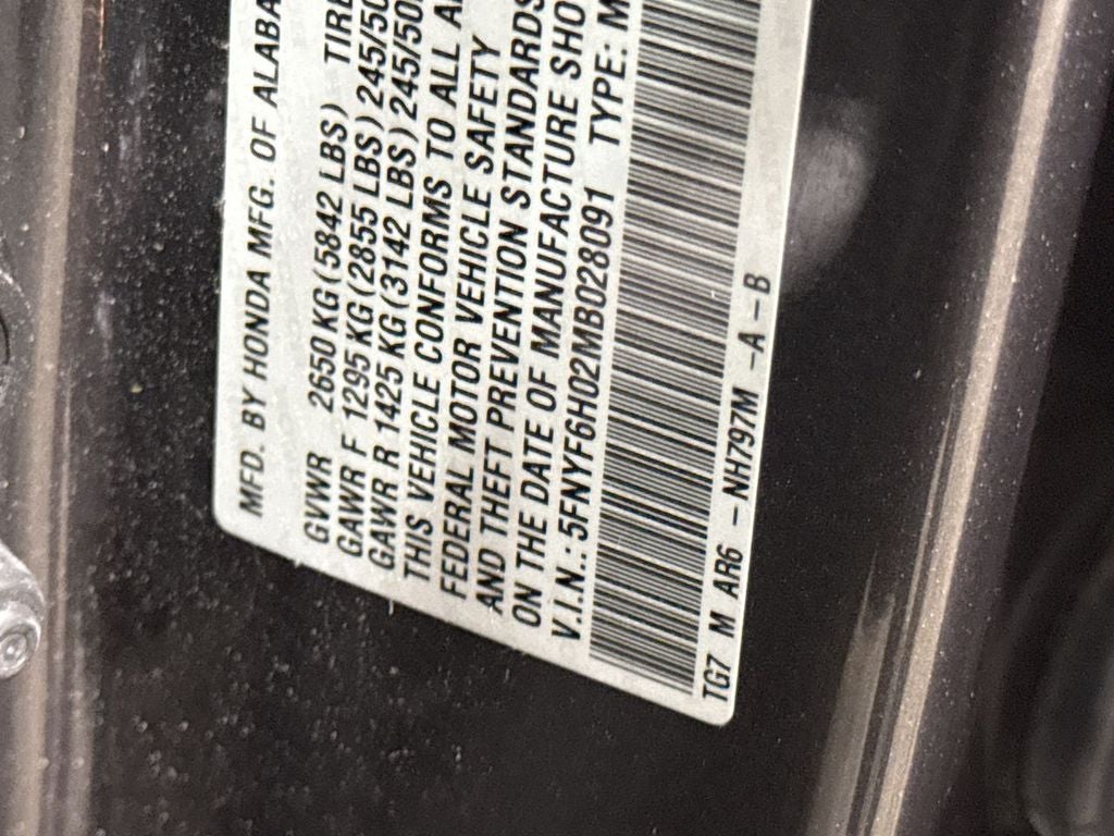 2021 Honda Pilot Elite