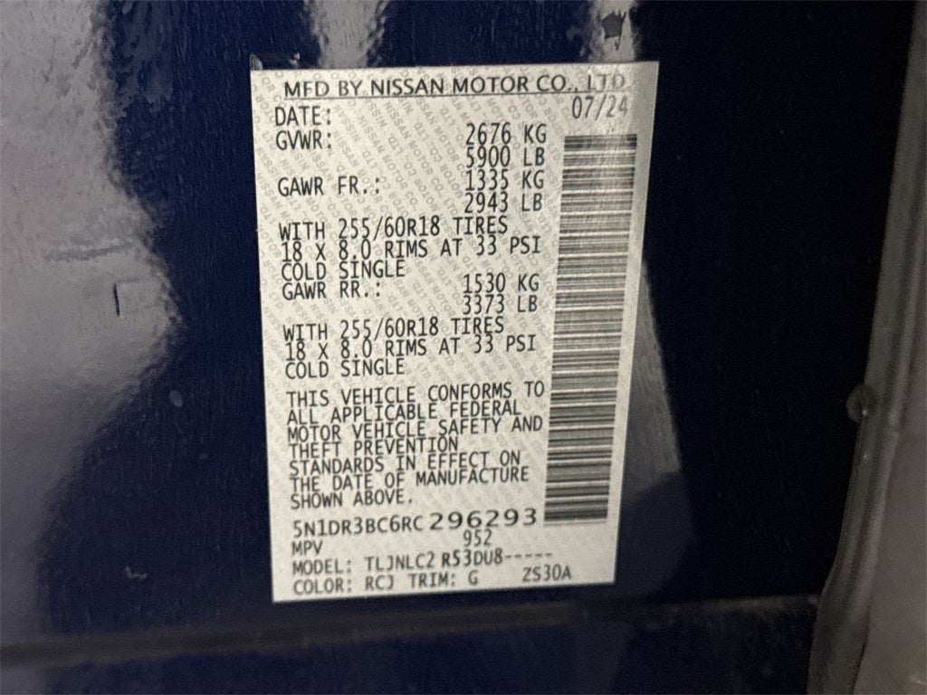 2024 Nissan Pathfinder SV