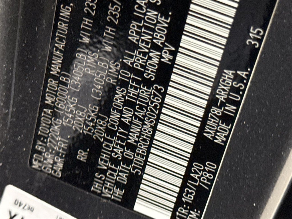 2021 Toyota Highlander Hybrid Platinum