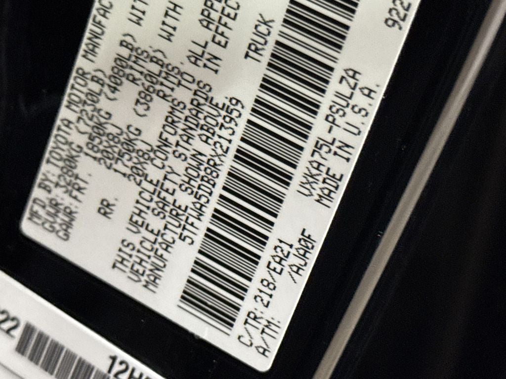 2024 Toyota Tundra Base