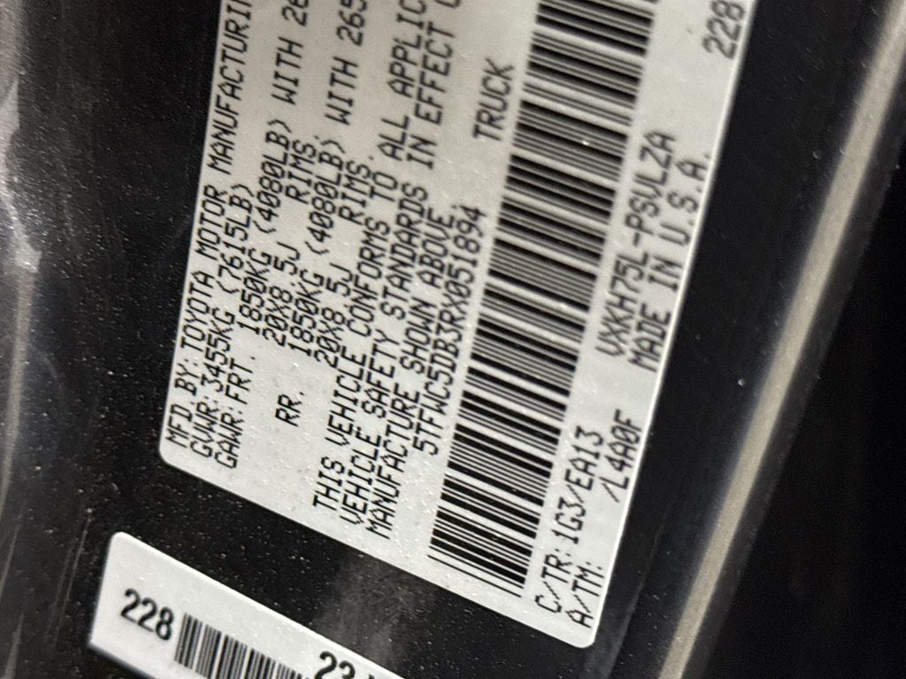 2024 Toyota Tundra Hybrid Limited