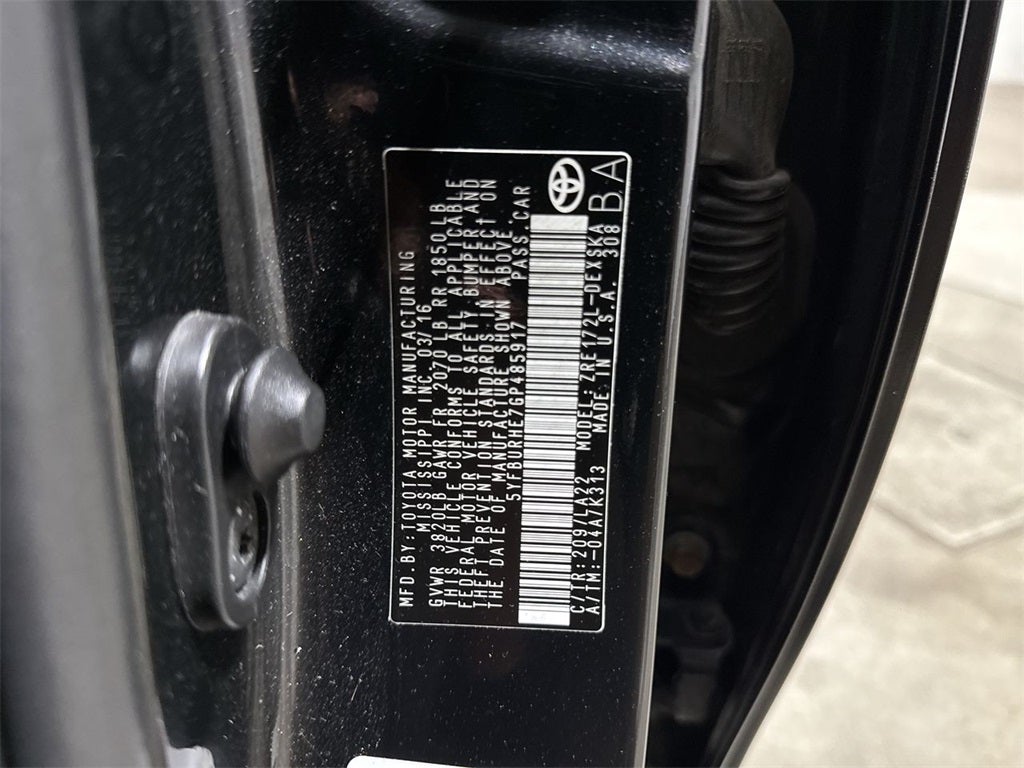 2016 Toyota Corolla L